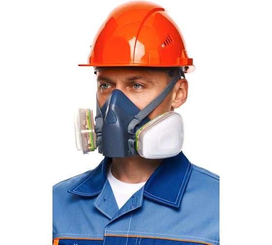 Изображение товара Комплект для защиты дыхания, полумаска респираторный комплекс RK 7502 PRO 75021