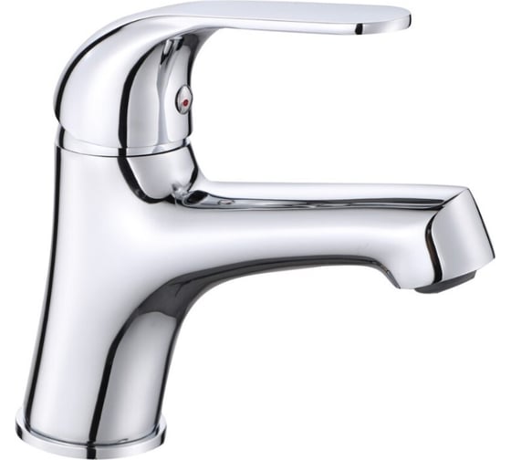 Изображение товара Смеситель для раковины ViEiR однорычажный латунный хром для умывальника в ванной комнате V033511