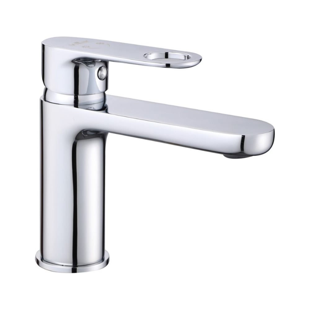 Изображение товара Смеситель для умывальника ViEiR однорычажный хром латунь короткий излив