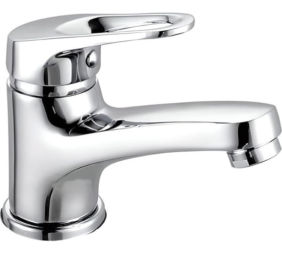 Изображение товара Смеситель для раковины ViEiR однорычажный латунный хром для умывальника в ванной комнате V093511