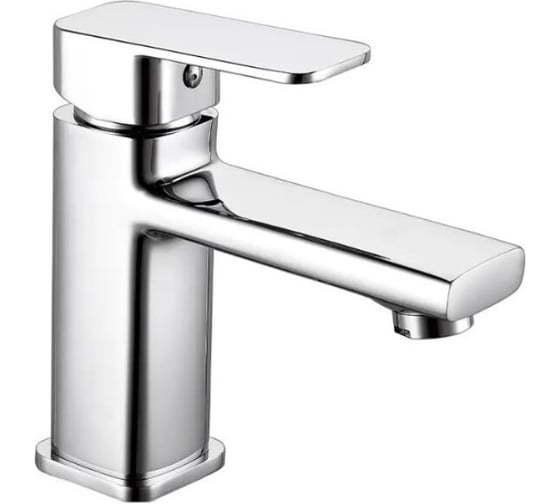 Изображение товара Смеситель для раковины ViEiR однорычажный латунь хром керамический картридж для умывальника V113512