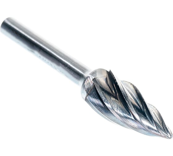 Изображение товара Бор-фреза KORNOR G1020NFM06 по алюминию гиперболическая с точечным торцом (крупная насечка) 373102006