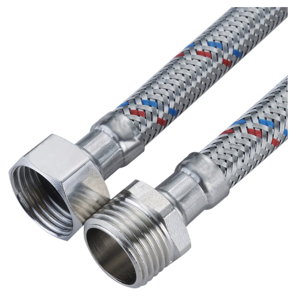 Изображение товара Подводка для воды ONDO PEX-сталь 200 см 1/2 дюйма