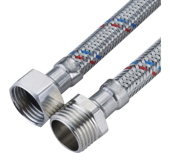 Изображение товара Подводка для воды ONDO PEX-сталь 1/2 г/ш 100 cм PEXOWFHM100