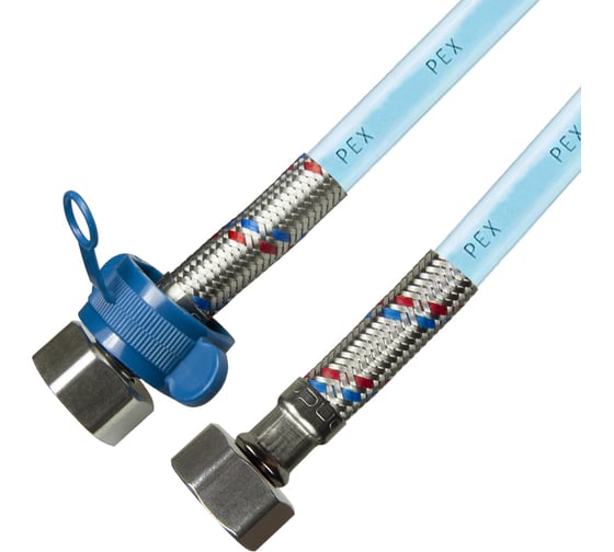 Изображение товара Подводка для воды ONDO PEX-сталь 1/2 г/г 180 cм PEXOWFHF180