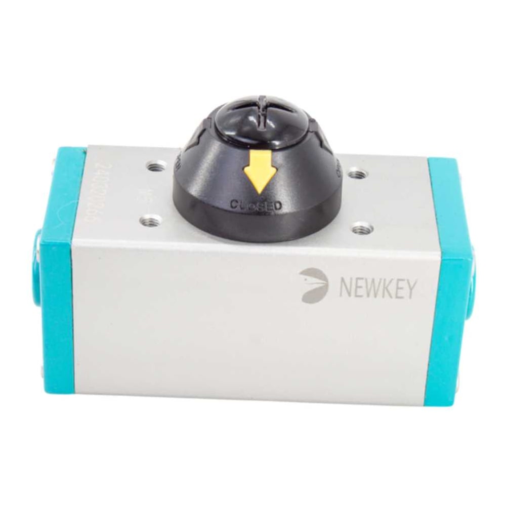 Изображение товара Пневматический привод двухсторонний NEWKEY AT 92D NK-PPD92 с алюминиевым корпусом