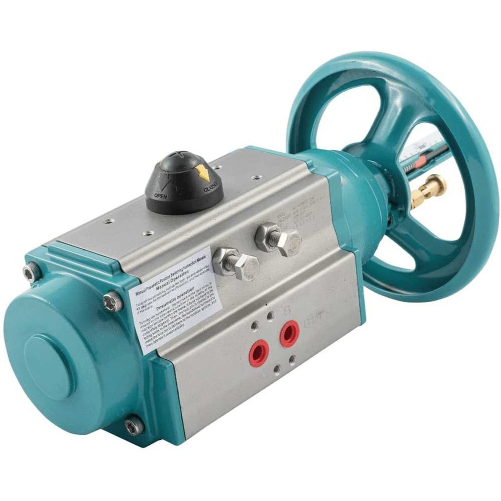Изображение товара Привод пневматический NEWKEY AT 75D с ручным дублером NK-PPDW75