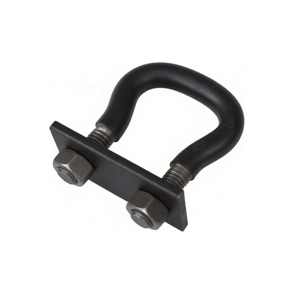 Изображение товара Скоба Интерметиз Т56 DIN 745 с гайками и пластиной фиксирующая