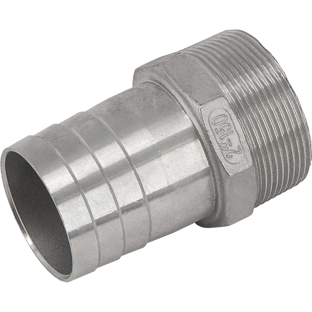 Изображение товара Штуцер елочка нержавеющий NEWKEY AISI304 DN50x50mm (2x50mm) PN16 профессиональный