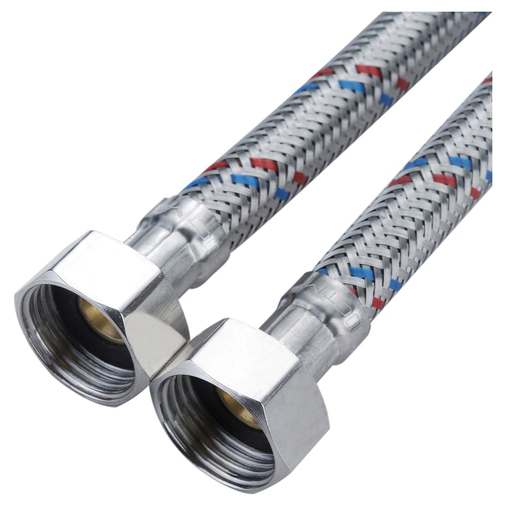 Изображение товара Подводка для воды нейлон 1/2 г/г 50 см NCWFHF050