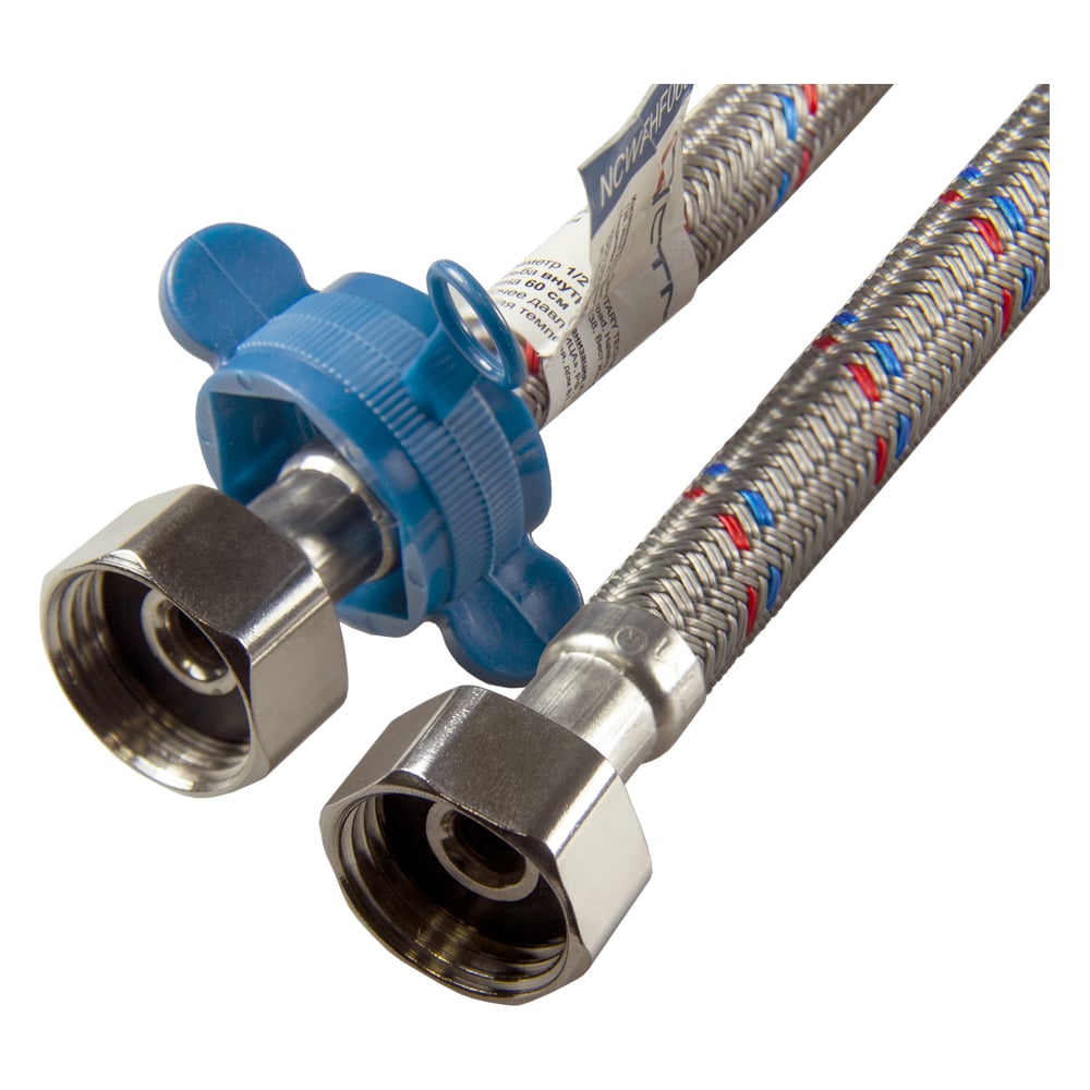 Изображение товара Подводка для воды СТМ нейлон 1/2 г/г 250 см NCWFHF250