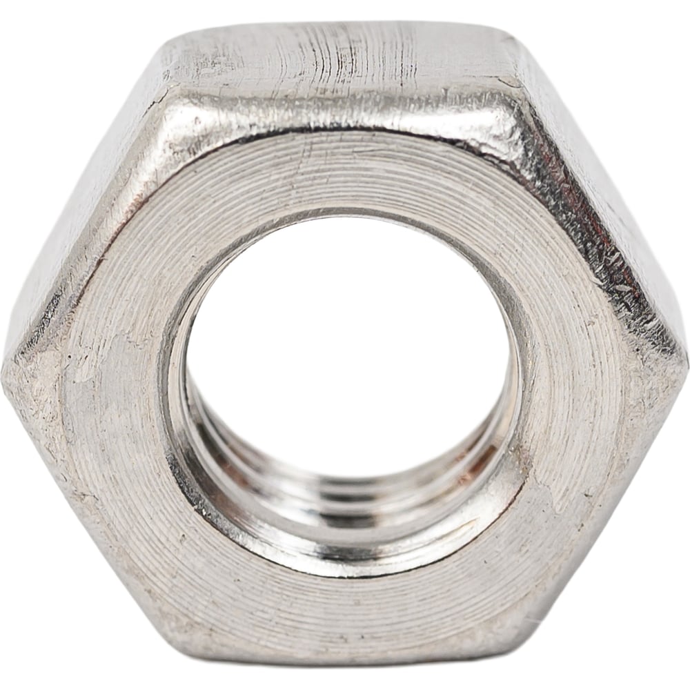 Изображение товара Gigant Гайка DIN934 шестигранная нержавеющая сталь А2 М6 100 шт 124056