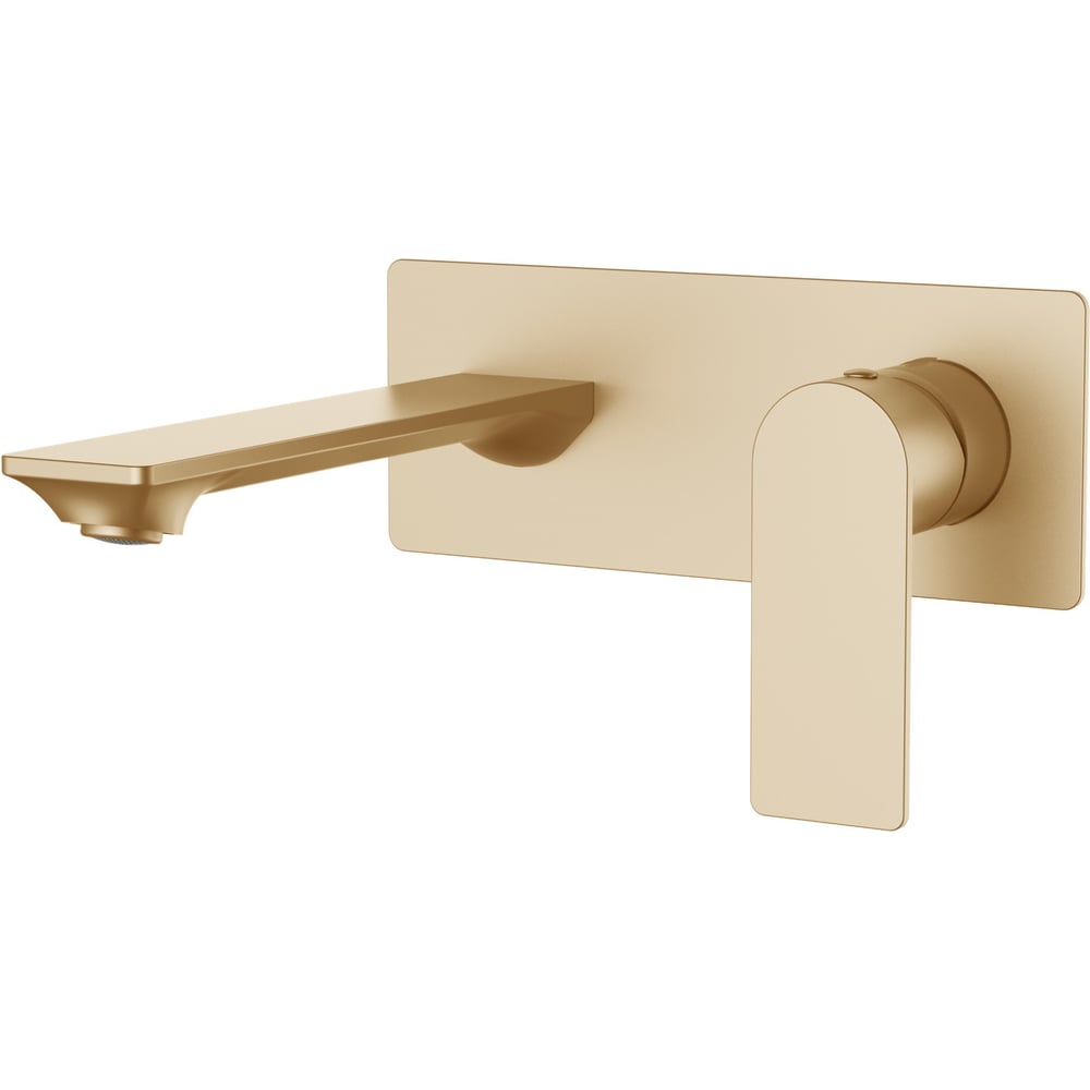 Изображение товара Современный встраиваемый смеситель для умывальника ESKO Ekaterinburg GOLD арт EK28Gold