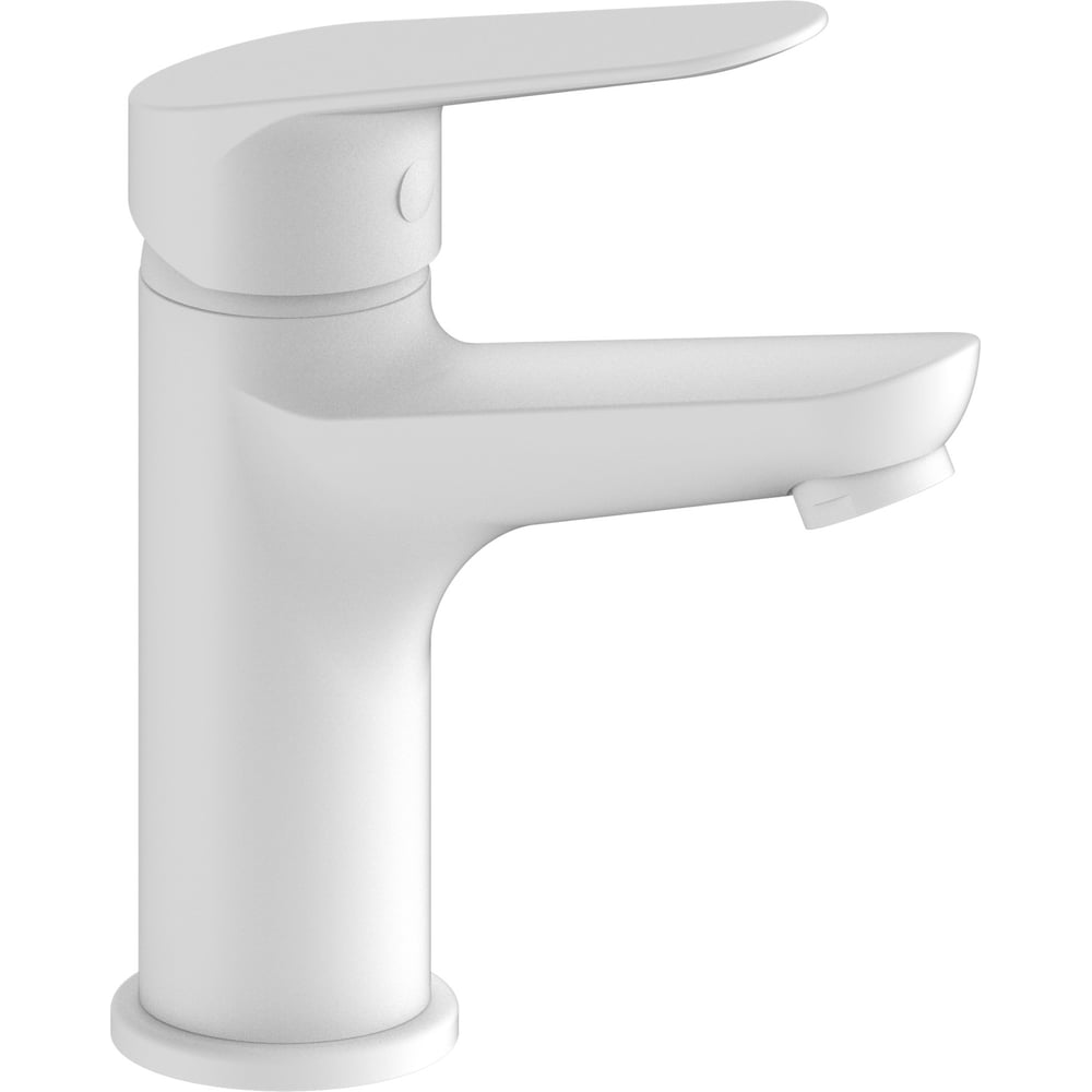 Изображение товара Смеситель для раковины ESKO Kazan white арт. KZ26W однорычажный с матовым покрытием