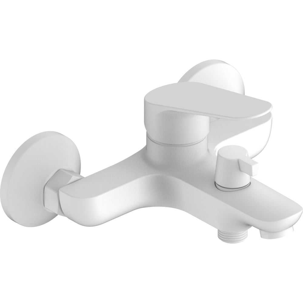 Изображение товара Смеситель для ванны ESKO Kazan White однорычажный настенный с аэратором KZ54W