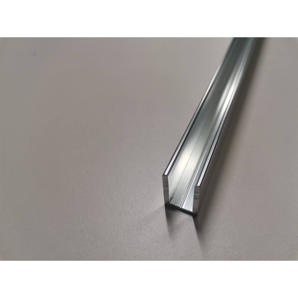 Изображение товара Профиль для душевых перегородок ДИАЛ 8 мм, алюминий, анод полировка