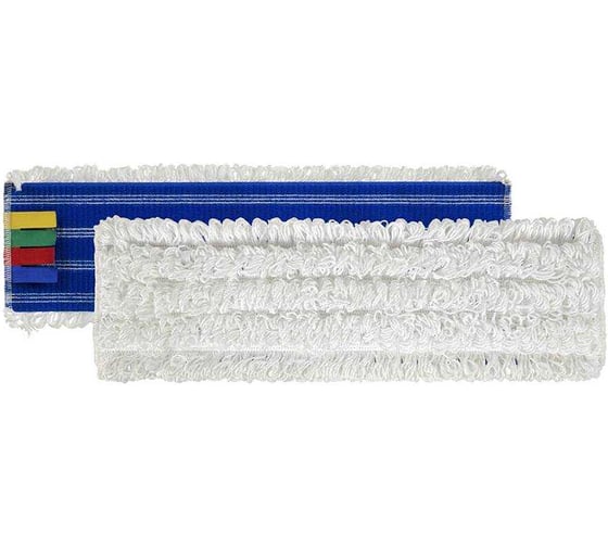 Изображение товара Моп TTS Microriccio на липучке, микрофибра, белый, 30 см 0M000707