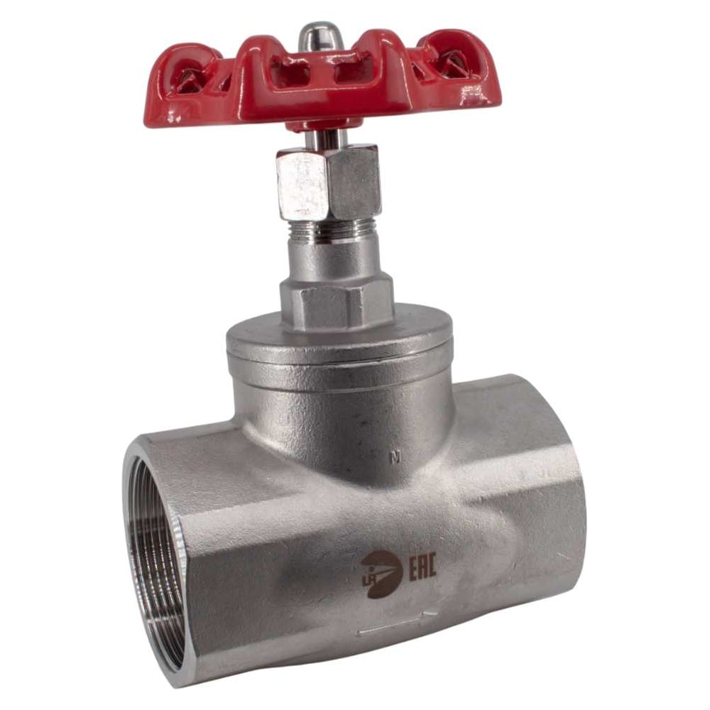 Изображение товара Запорный муфтовый вентиль NEWKEY из нержавеющей стали DN50 PN14