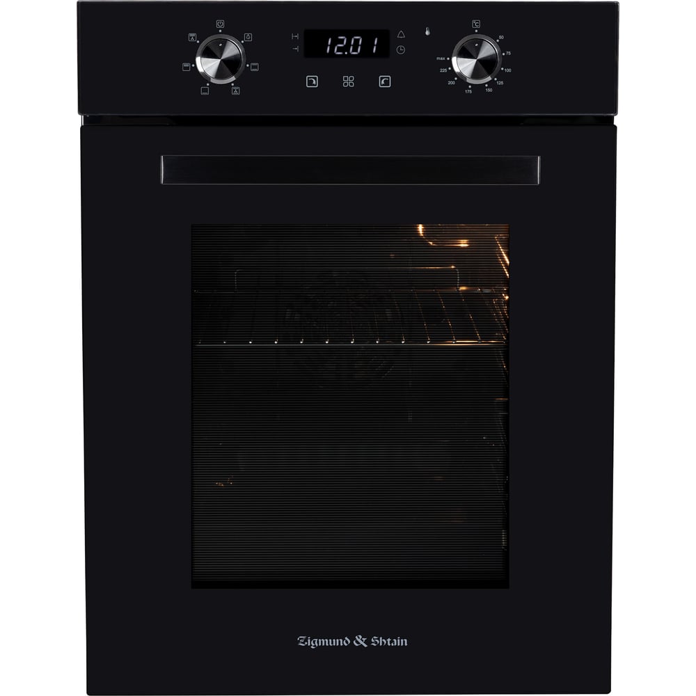 Изображение товара Электрический духовной шкаф Zigmund & Shtain E 174 B с конвекцией и дисплеем