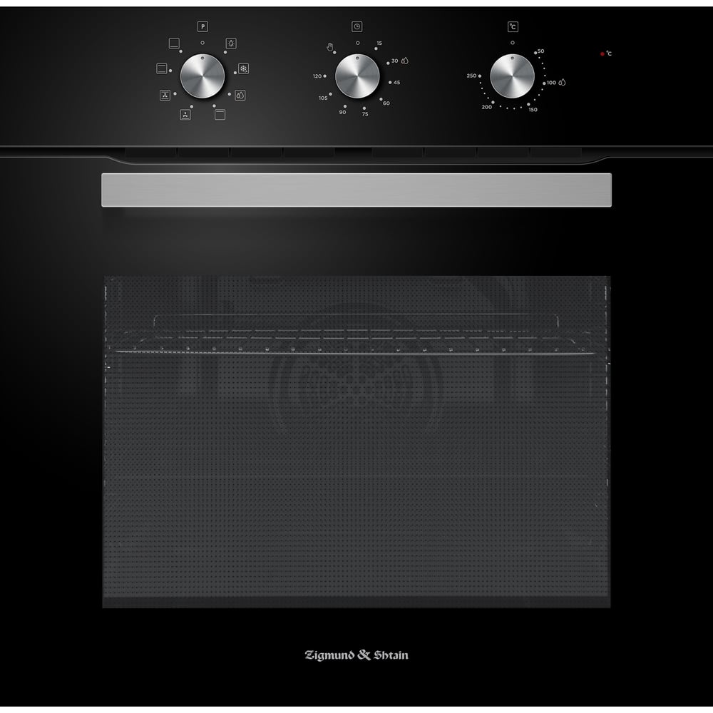 Изображение товара Духовой электрический шкаф Zigmund & Shtain E 176 B Черный конвекция 70л мощность 2100 Вт