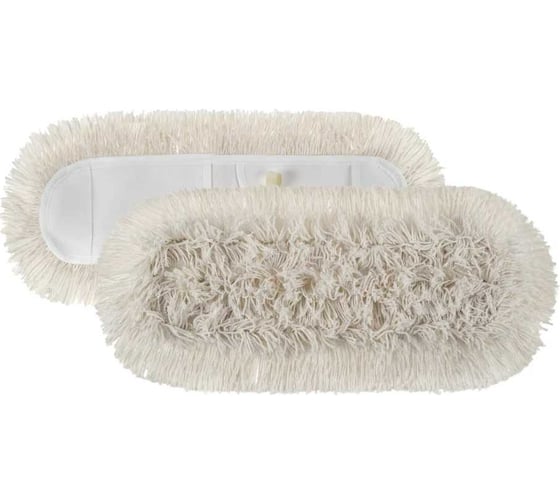 Изображение товара Моп для сухой уборки TTS со шнурками, хлопок (основа полиэстер), белый, 100 см 00000254