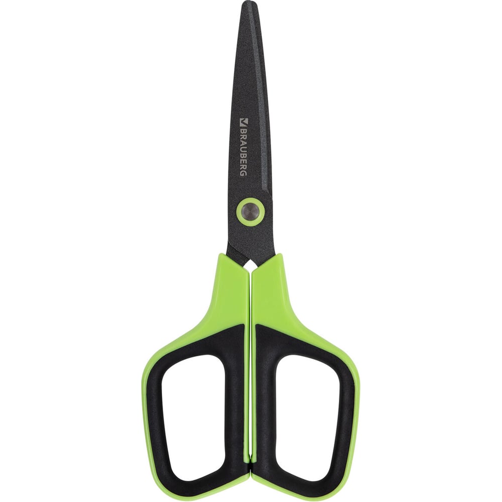 Изображение товара Ножницы BRAUBERG JET Special салатовые 175 мм трехсторонняя заточка