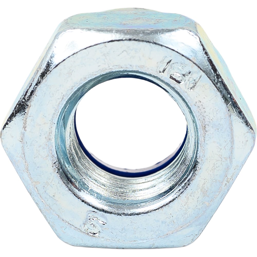 Изображение товара Гайка DIN985 самоконтрящаяся оцинкованная М10 40 шт - надежный крепеж
