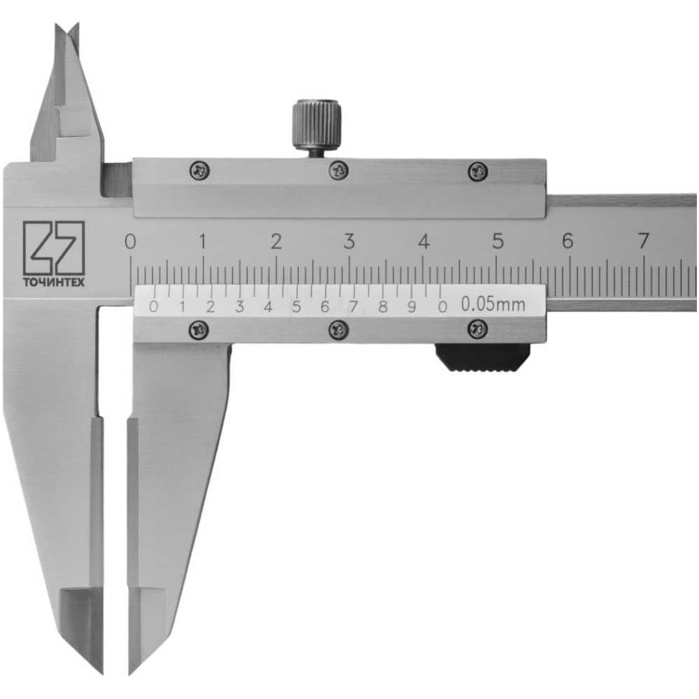 Изображение товара Штангенциркуль ТОЧИНТЕХ ШЦТ-I-250-0,05 для профессионального использования