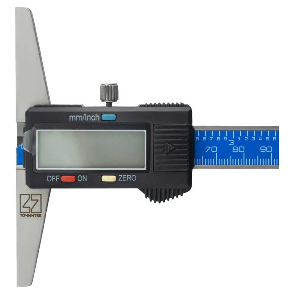 Изображение товара Штангенглубиномер ТОЧИНТЕХ ШГЦ-300-0.01 профессиональный для точных измерений