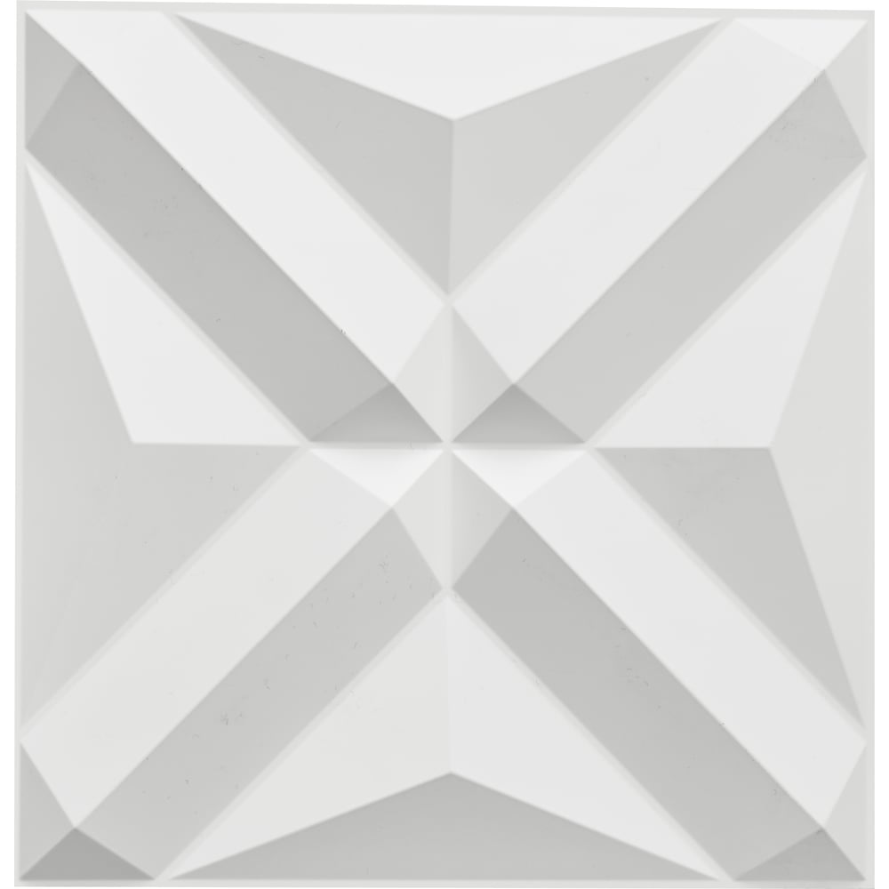 Изображение товара Комплект 3D-панелей LAKO DECOR 50х50 см, 5 шт, белый