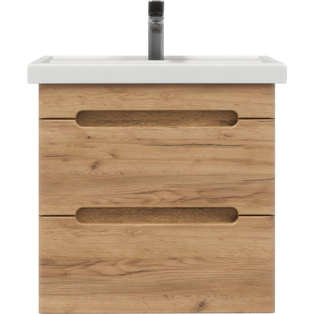 Изображение товара Тумба с раковиной RUVANN AQVI 50 + Фостер 50 современная подвесная декоративная мебель