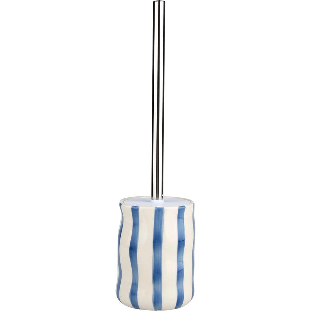 Изображение товара Ерш сантехнический Zenfort Ривьера, керамика, синяя полоска 106436