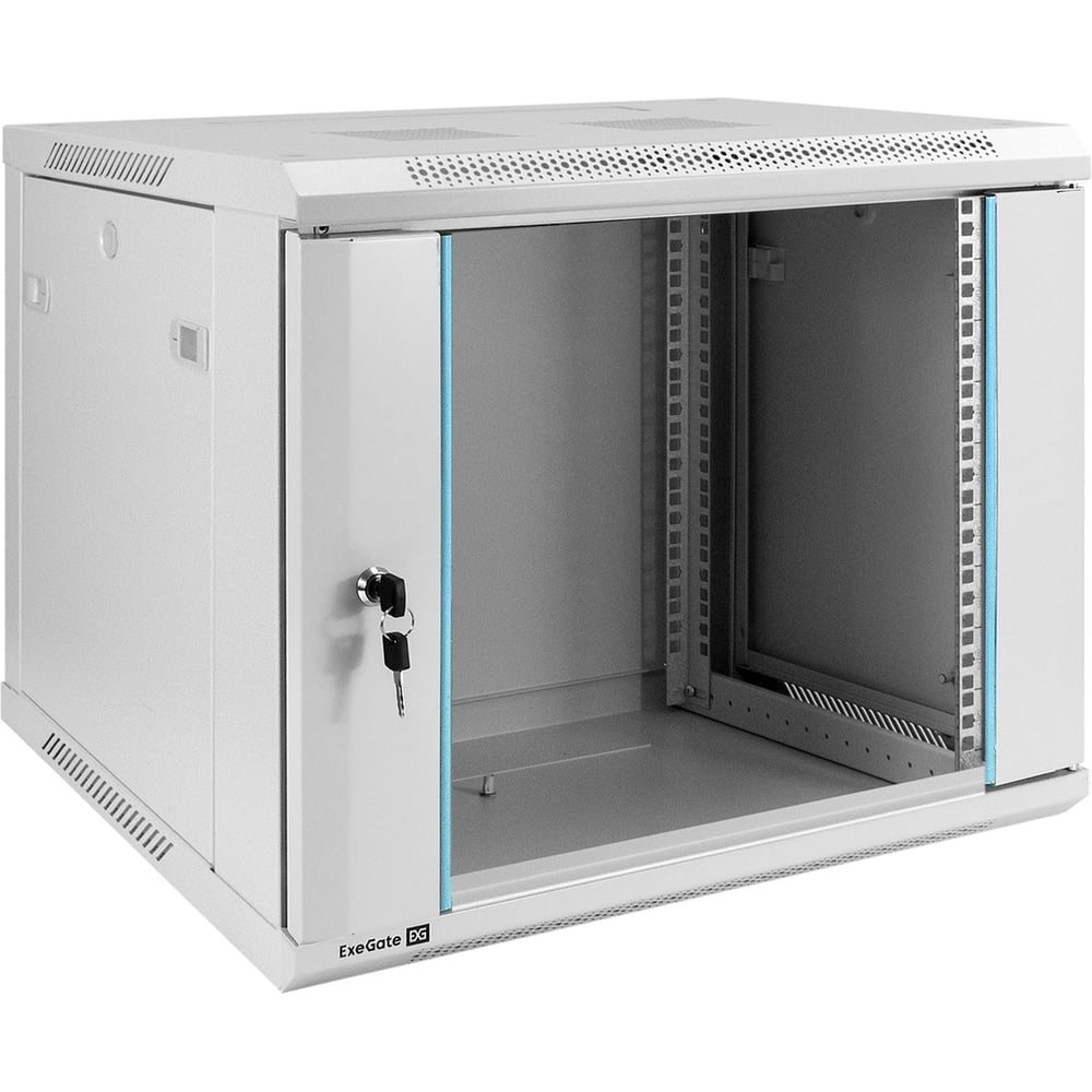 Изображение товара Телекоммуникационный шкаф 19 настенный 9U ExeGate EC-WM-9U.450.G.GREY