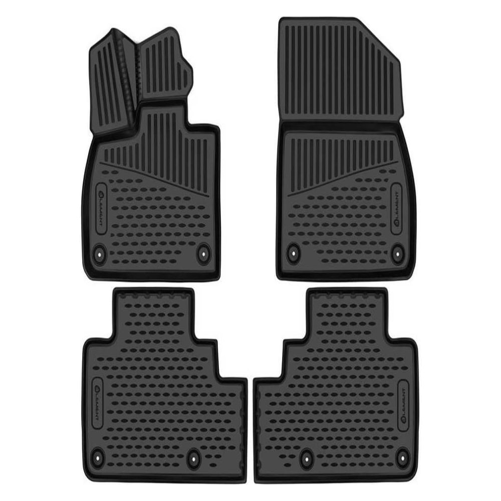Изображение товара Коврики 3D салонные Element для LiXiang L6 2024 полиуретан черные 4 шт