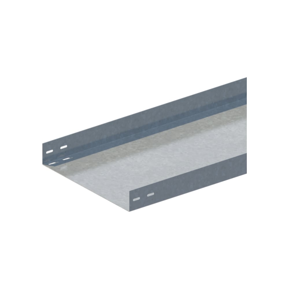 Изображение товара Неперфорированный прямой лоток СОЭМИ 500х80 мм для монтажа кабелей