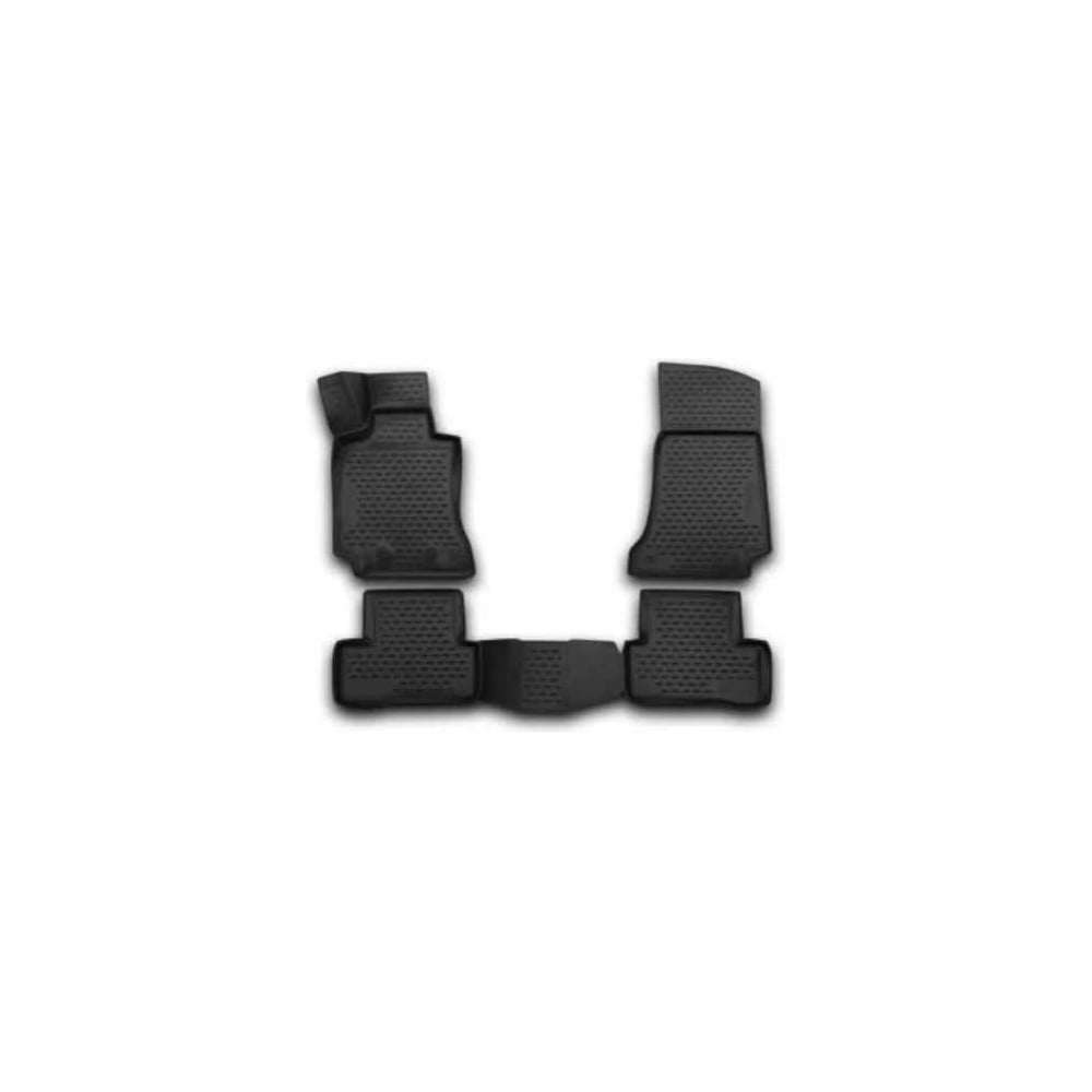 Изображение товара Коврики 3D в салон для Mercedes-Benz C-klass 2014 года комплект 4 шт Полиуретан