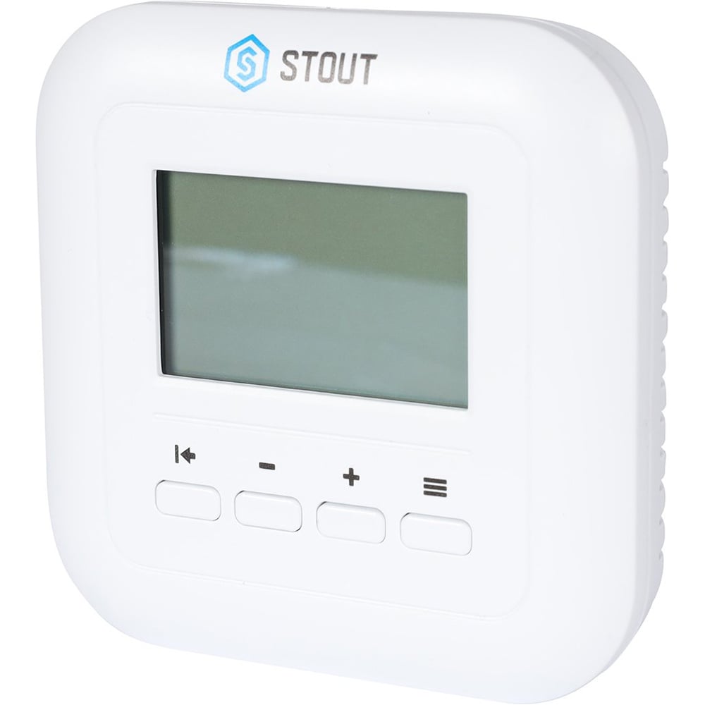Изображение товара Термостат комнатный STOUT STE-0004-000132/1 электроникой управление без Wi-Fi