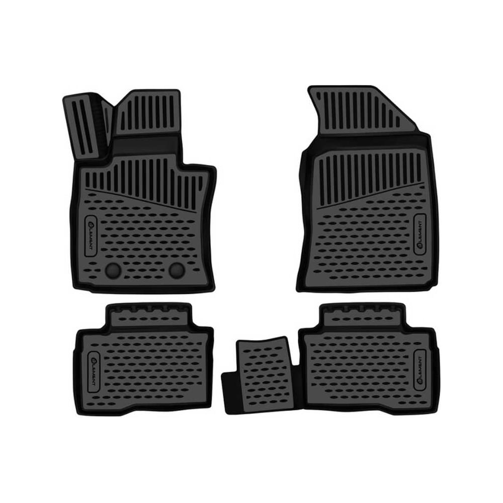 Изображение товара Коврики 3D салонные ELEMENT для KGM Tivoli 2023 полиуретан с бортиками