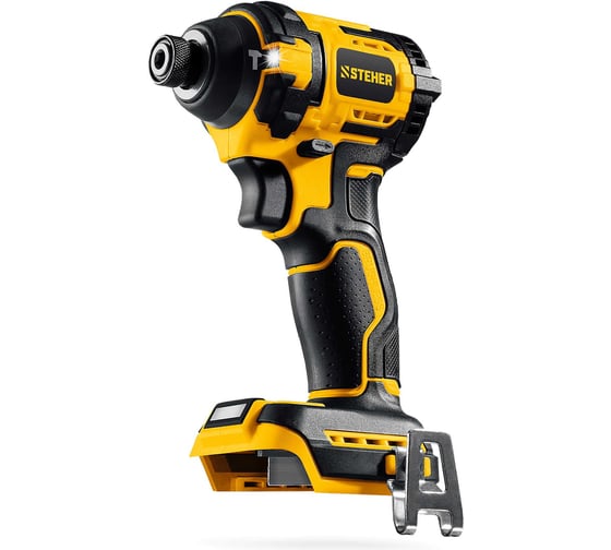 Изображение товара Бесщеточный ударный винтоверт STEHER 20 В, 180 Н·м, без АКБ (LMS) CSB-180
