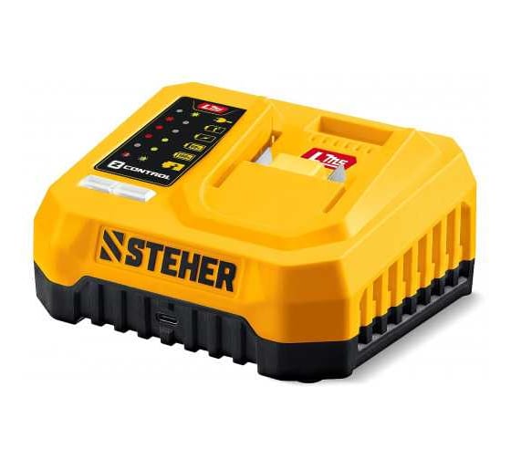 Изображение товара Зарядное устройство STEHER для LMS АКБ 20 В, 1 порт, 1 х 3 А CH-20-13