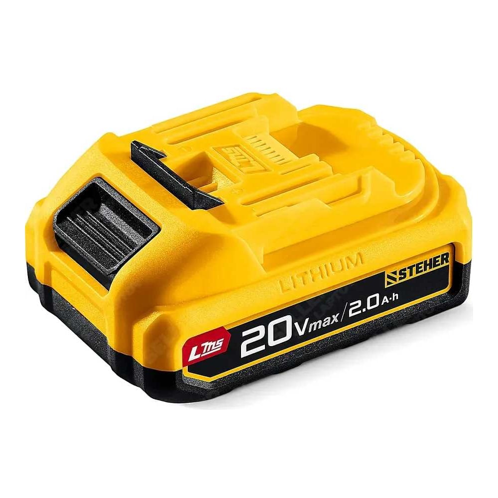 Изображение товара Аккумулятор STEHER LMS 20В, 2.0А·ч BP-20-2 для бытовых инструментов