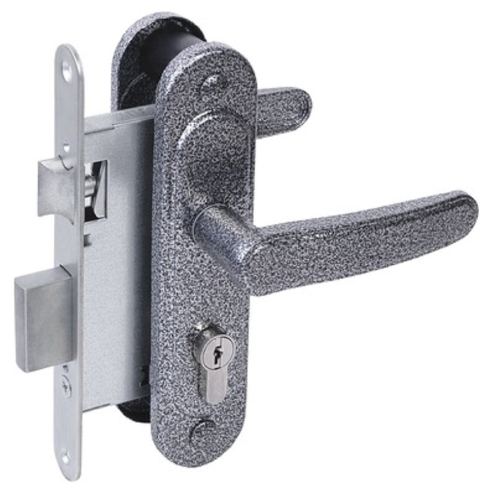 Изображение товара Врезной замок Абсолют ЗВ4-3/03 Серебро надежный выбор для деревянных дверей