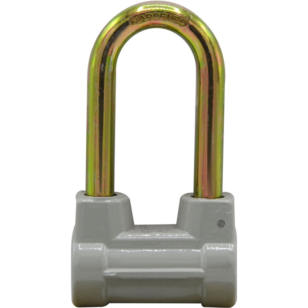 Изображение товара Навесной замок RABBITEX алюминиевый цилиндрический 60 мм с удлиненной дужкой