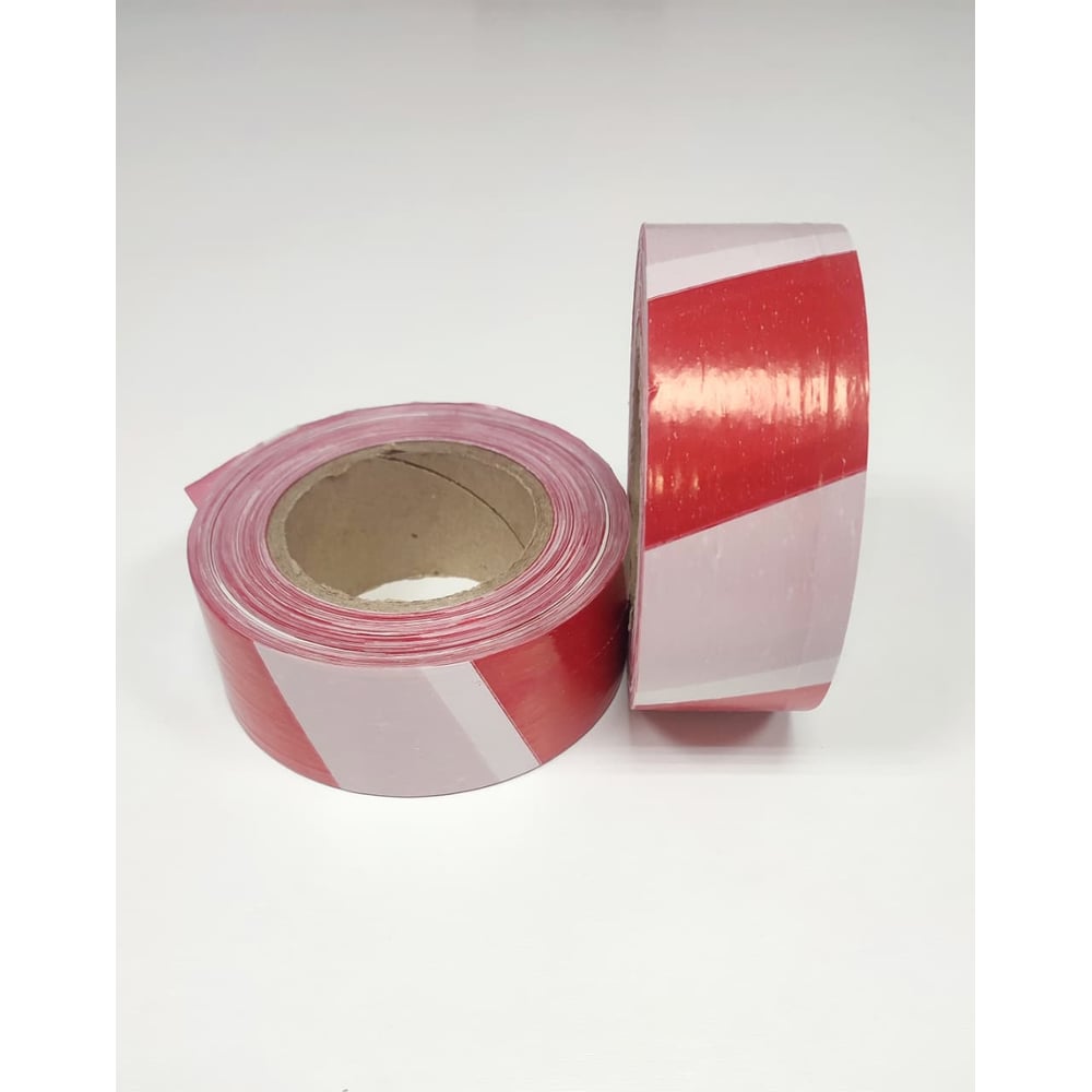 Изображение товара Сигнальная лента бело-красная Рзка, ООО, 50мм, 200м, 2шт