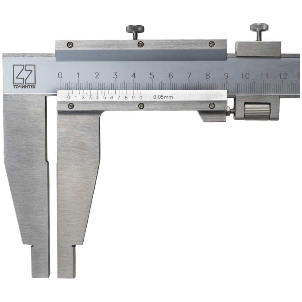 Изображение товара Штангенциркуль ТОЧИНТЕХ ШЦ-III-300-0.05 профессиональный нержавеющая сталь