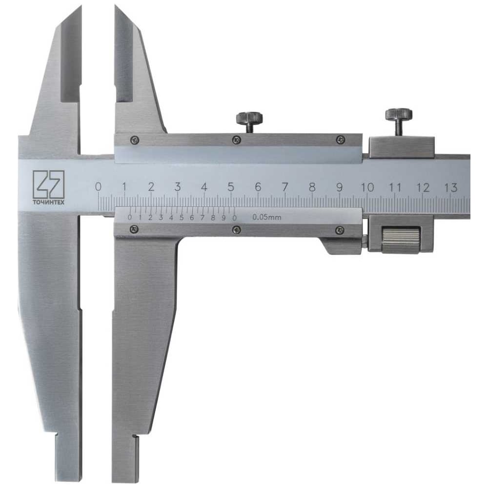 Изображение товара Профессиональный штангенциркуль ТОЧИНТЕХ ШЦ-II-500-0.05 для точных измерений