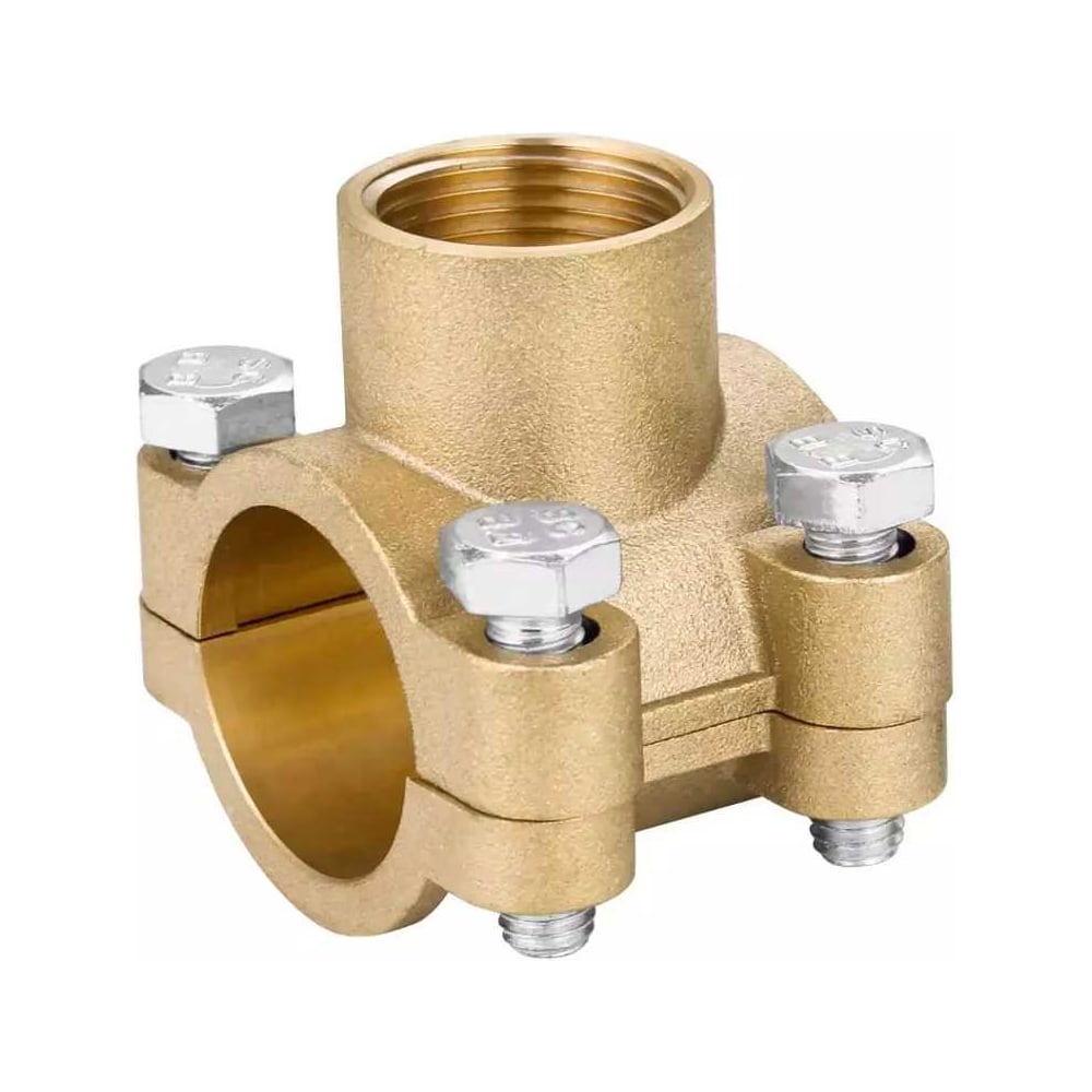 Изображение товара Врезка трубная VIEIR 3/4 × 1/2 гайка латунная двухсторонняя