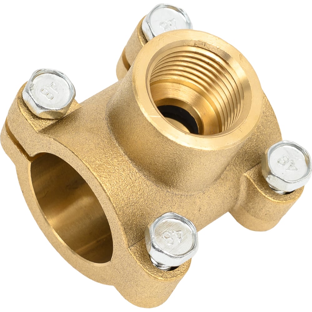 Изображение товара Врезка трубная VIEIR 3/4 × 1/2 гайка латунная двухсторонняя