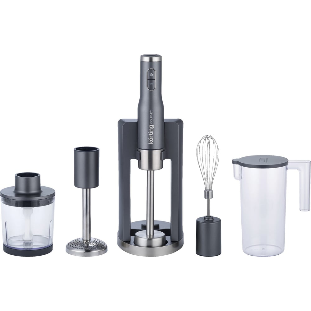 Изображение товара Погружной блендер KORTING KHB 0312 Gourmet 1500 Вт с металлической насадкой