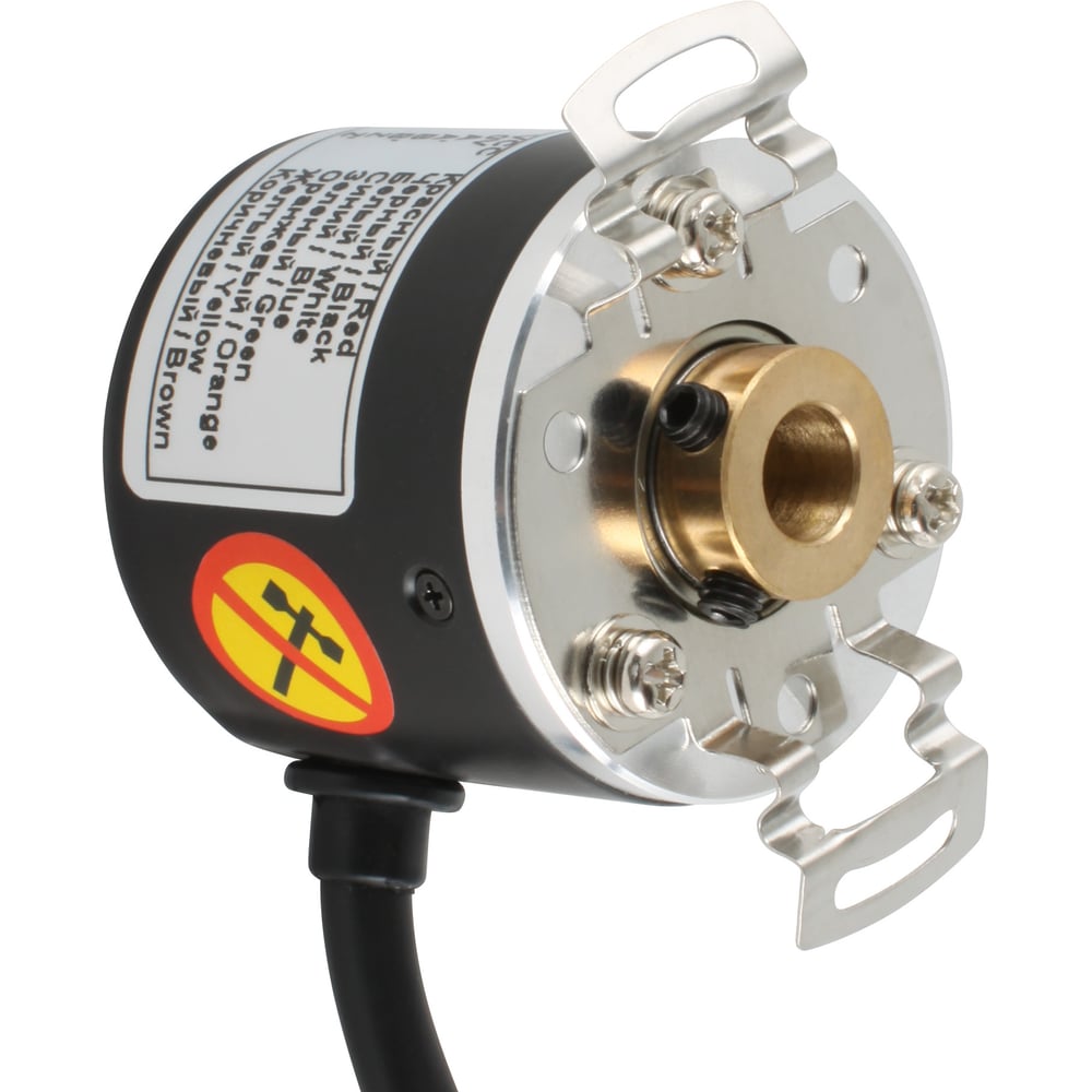 Изображение товара Инкрементальный энкодер INNOCONT D=40мм 1024 имп/об 24V DC IP54